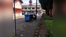 Mulher joga cachorro no lixo e vídeo gera revolta nas redes
