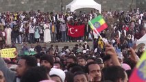 ADDİS ABABA - Etiyopya'da binlerce kişinin katılımıyla iftar programı düzenlendi