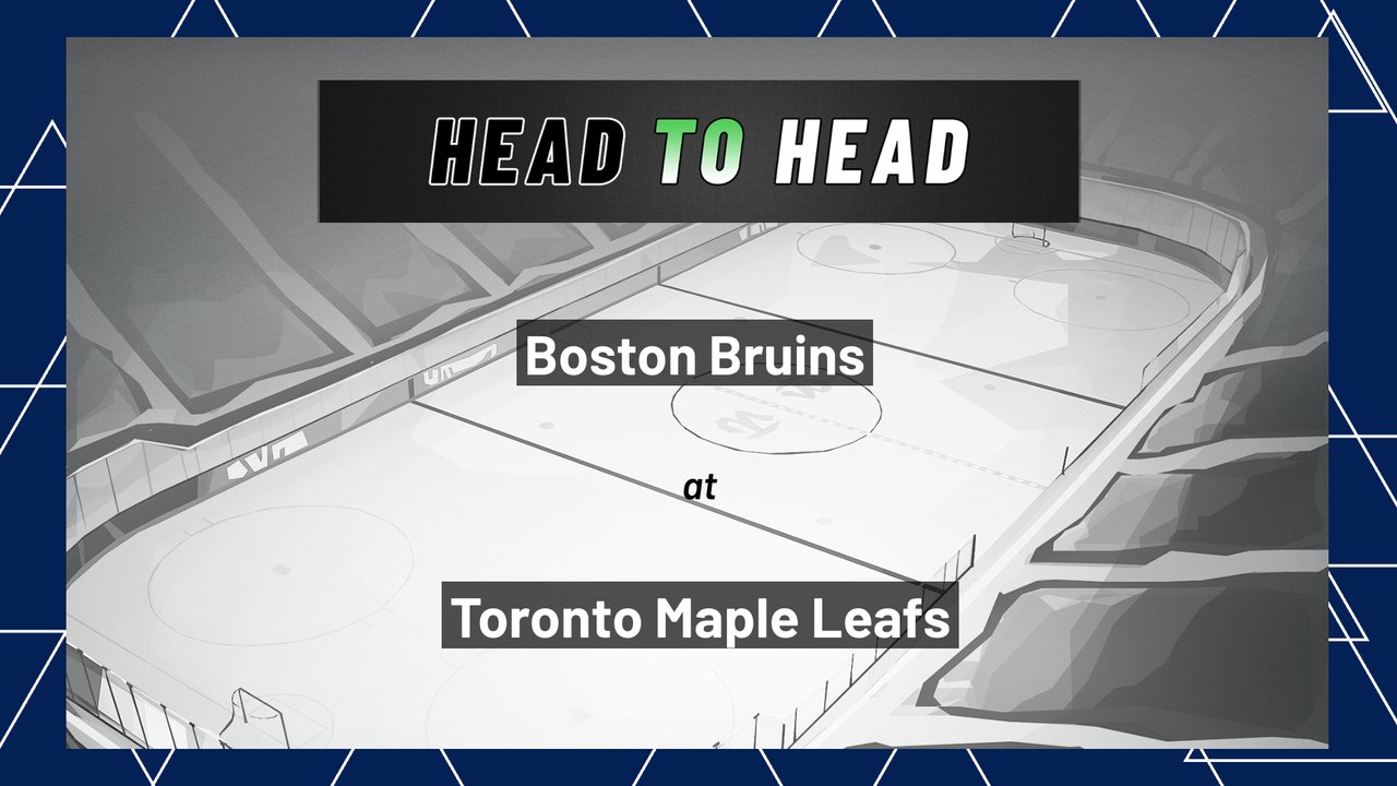 Boston Bruins At Toronto Maple Leafs: First Period Moneyline, April 29, 2022
