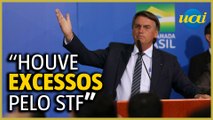 Bolsonaro reclama de pena, mas diz que Silveira falou 'coisas absurdas'