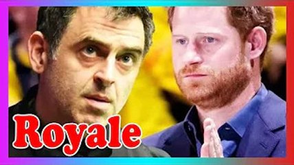Réponse de Ronnie O'Sullivan au prince Harry après le Megxit : ''Il a fait un coureur''