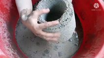 Nonstop Gritty Sand Cement Water Crumbles Messy Cr: Satisfy ASMR❤