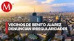Habitantes denuncian irregularidades en proyectos; Alcaldía Benito Juárez