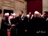 الرئيس جمال عبد الناصر يؤدي صلاة الجمعة الاخيرة من شهر رمضان في الجامع الازهر عام 1969