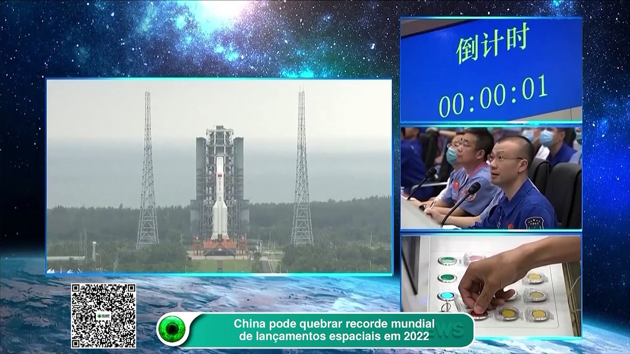 China pode quebrar recorde mundial de lançamentos espaciais em 2022