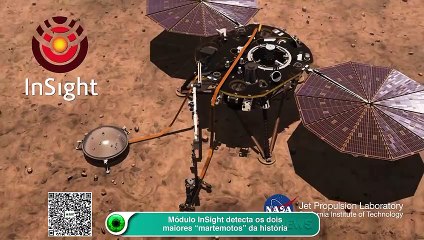 Módulo InSight detecta os dois maiores “martemotos” da história