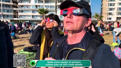 Saiba como assistir ao primeiro eclipse solar de 2022 neste sábado