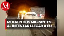 Murieron dos migrantes intentando llegar a Estados Unidos; Coahuila