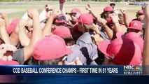 COD Baseball Wins First Conference Championship Title in 51 Years