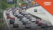 Balik Kampung | Laluan ke Tol Gombak, LPT mula sesak