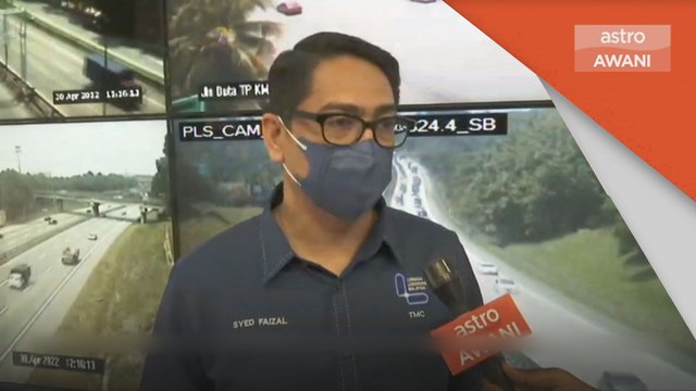 Aidilfitri | Perkembangan aliran trafik di lebuh raya