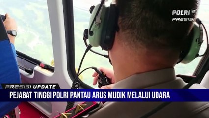 Pantauan Udara POLRI, Tol Jakarta-Cikampek Sampai Semarang Ramai