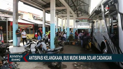 Antisipasi Solar Langka, Bus AKAP di Manado Bawa Solar Cadangan saat Bawa Pemudik