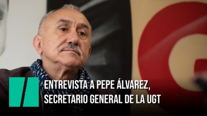 Pepe Álvarez: “Yolanda Díaz una persona que tiene una base muy sólida"