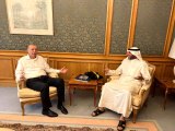 Cumhurbaşkanı Erdoğan, Mekke'de Kuveyt Ulusal Meclisi Başkanı Ganim'i kabul etti