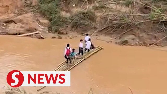 Zip-lining to school: Use land route for safety, Education Ministry urges pupils