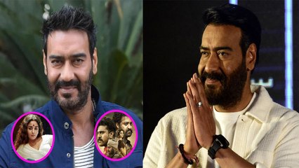 Runway 34 promotion पर Ajay Devgn ने बताया नहीं देखीं हैं Gangubai Katiawadi और RRR | FilmiBeat