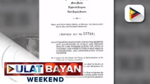 Mga benepisyo para sa HCWs na naglilingkod sa panahon ng public health emergency, magpapatuloy sa ilalim ng RA 11712 na nilagdaan ni Pres. Duterte