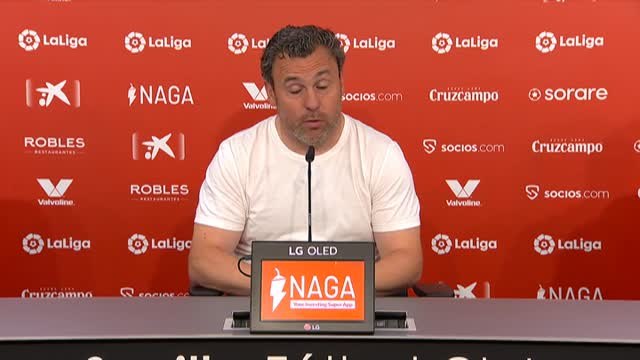 Lopetegui: No le hemos dado al partido lo que hacía falta, ni con balón ni sin balón