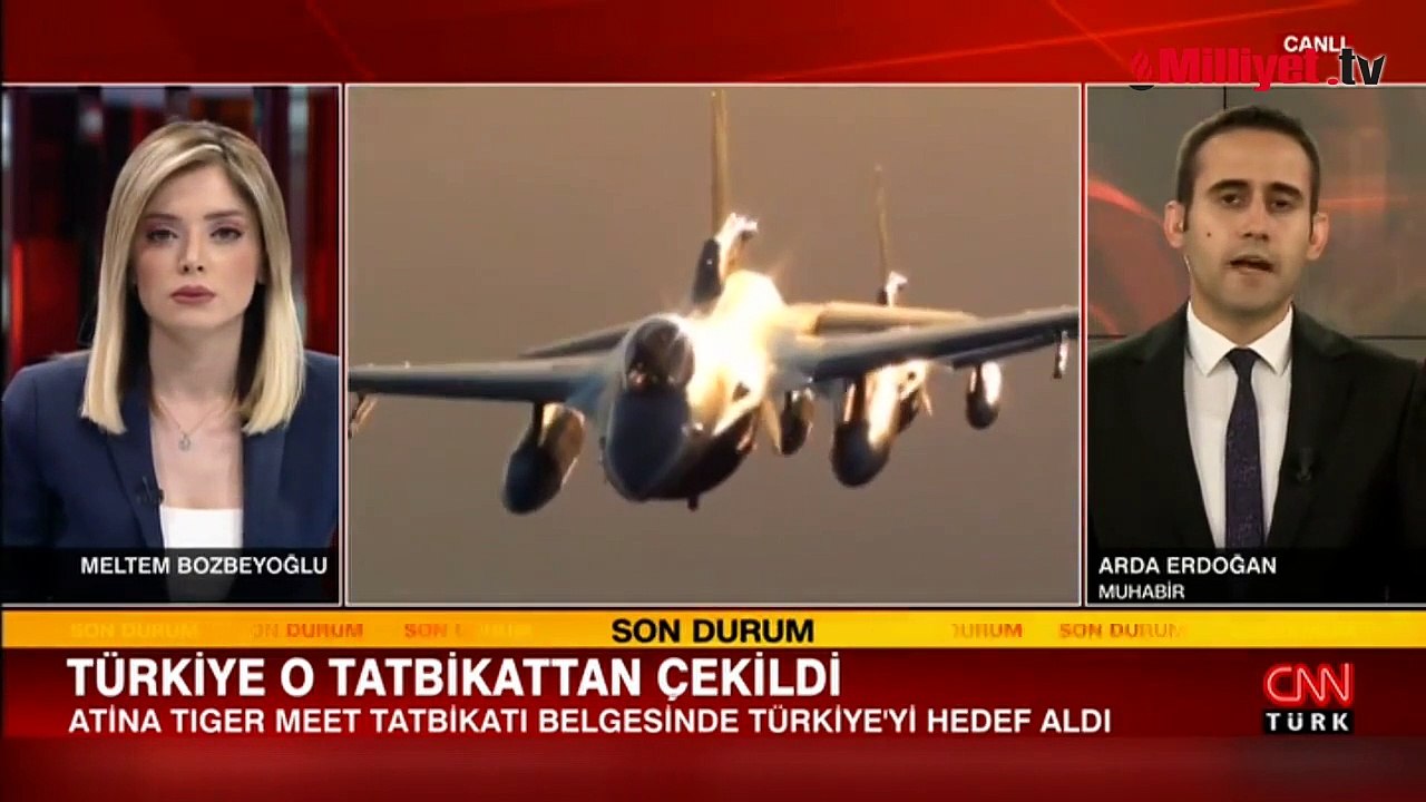 Yunanistan'a rest! Türkiye, Tiger Meet Tatbikatı'ndan çekildi