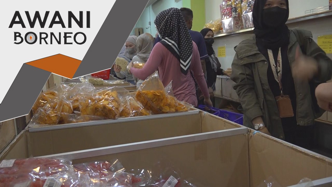 Aidilfitri 2022 | Kilang kacang diserbu untuk dapatkan snek pilihan