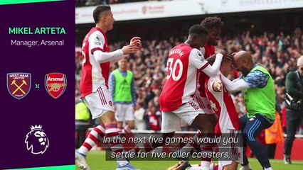 Arsenal have to 'handle the chaos' in top four race - Arteta