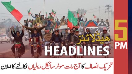 ARY News Headlines | 5 PM | 30th April 2022