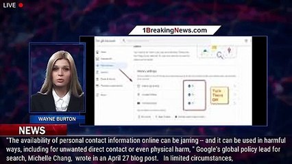 How to Get Google to Remove Your Personal Information From Search Results - 1BREAKINGNEWS.COM