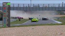 International GT Open 2022 Estoril Race 1 Start Huge Crash