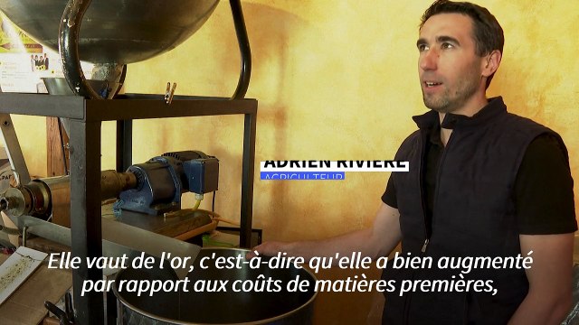 France: dans le Gâtinais, un producteur d'huile sous pression face à la demande