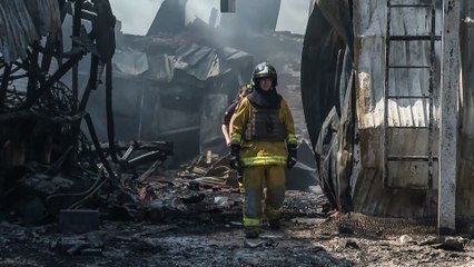 كاميرا الجزيرة ترصد الدمار الذي ألحقته المدفعية الروسية بالمنطقة الصناعية في خاركيف