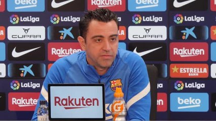 34e j. - Xavi prêt à féliciter le Real pour le titre