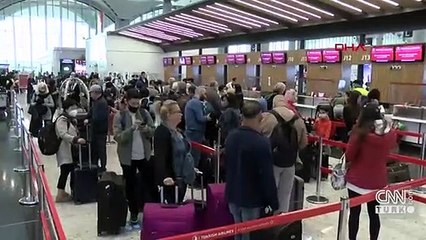 İstanbul Havalimanı'nda bayram tatili yoğunluğu