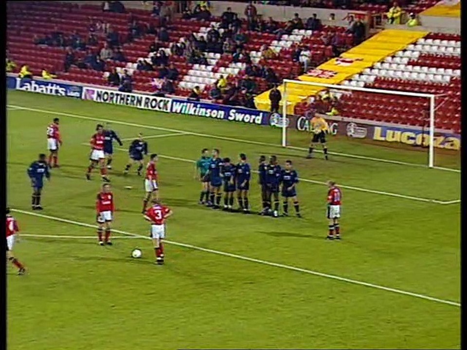 Season 1995-96 - Nottingham Forest vs Wimbledon - 06.11.1995