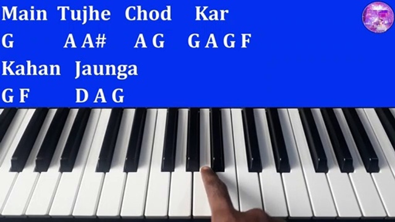 Main Tujhe chod Ke Kaha Jaunga Piano Tutorial with Notes | Trinetra | Julius Murmu Keyboard | Pjtl