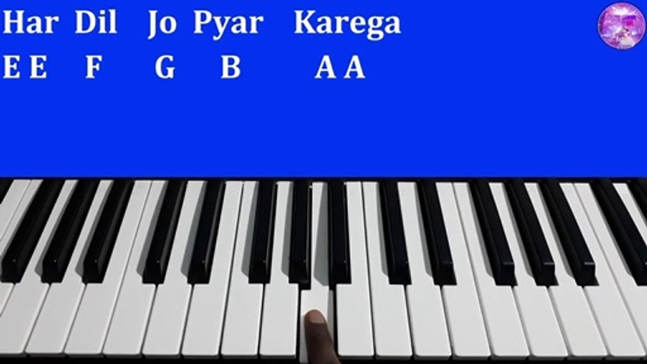 Har Dil Jo Pyar Karega Piano Tutorial with Notes | Julius Murmu Keyboard | Use Hasna Bhi Hoga Piano