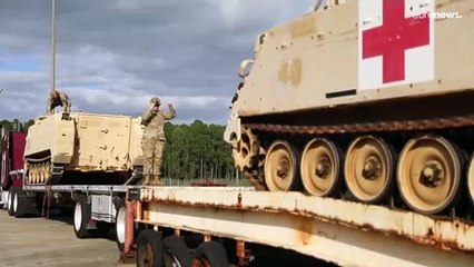 EE. UU. prepara el envío de vehículos blindados a Ucrania desde Georgia