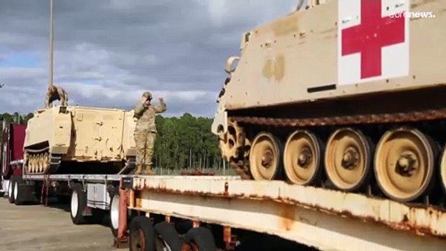 EE. UU. prepara el envío de vehículos blindados a Ucrania desde Georgia