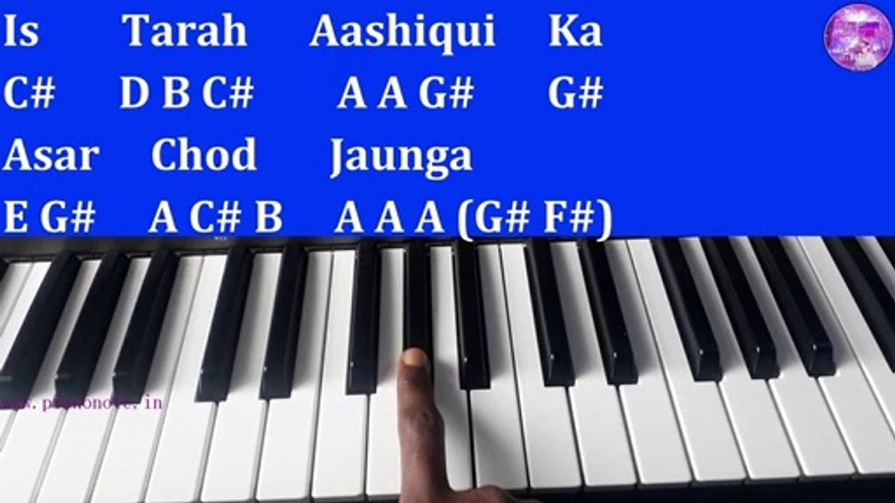 Is Tarah Aashiqui Ka Piano Tutorial with Notes | Imtihaan | Julius Murmu Keyboard | इस तरह आशिकी का