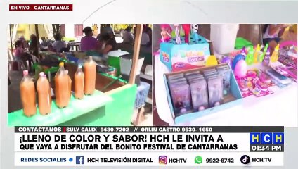 ¡Cultura y sabor! en el festival de alimentos y juegos tradicionales en Cantarranas