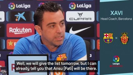 'Special' Fati is important for Barcelona - Xavi
