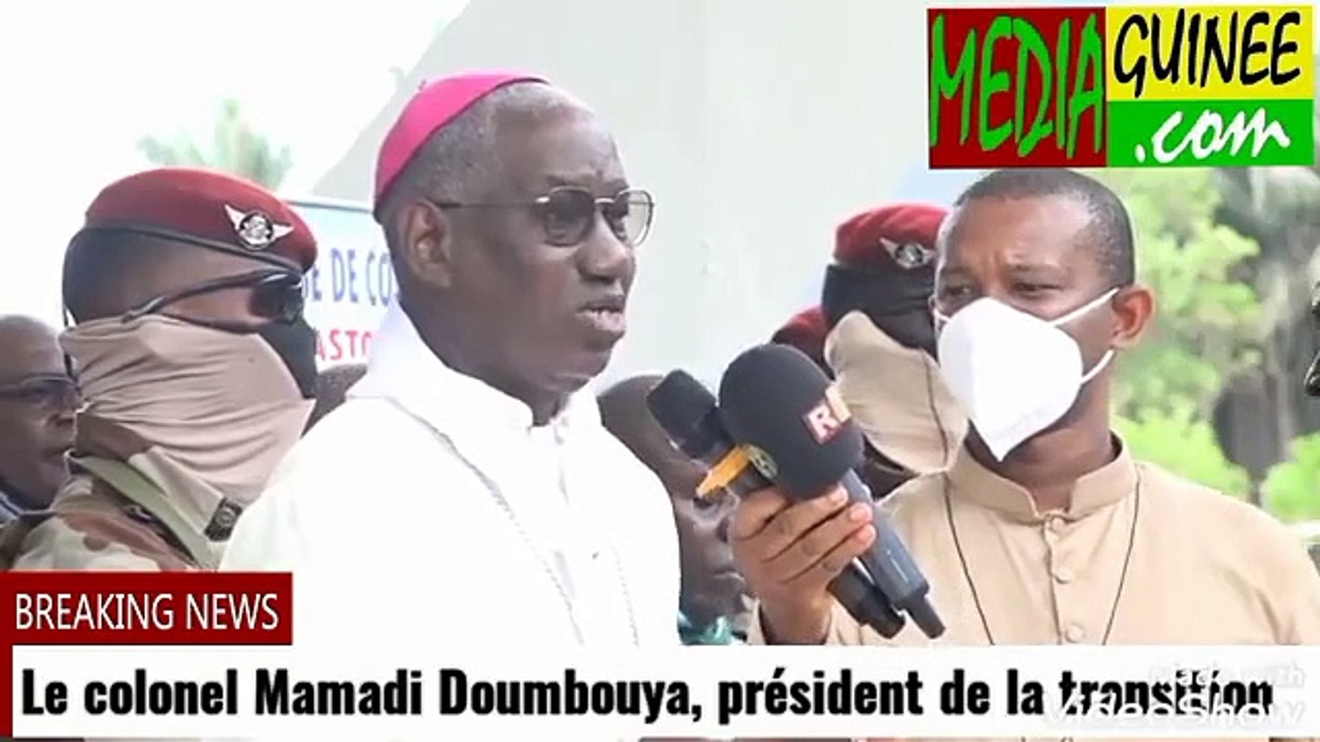 Doumbouya à la prière chrétienne, à Boffa : « nous ne céderons à aucune intimidation, nous irons jus