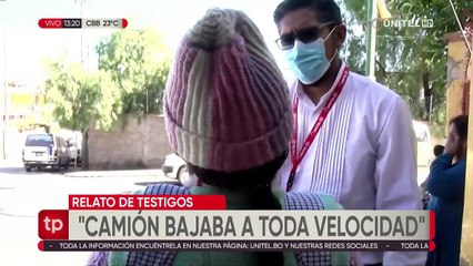 Un motociclista y su acompañante fallecieron en un accidente de tránsito en Cochabamba