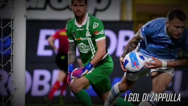 SPEZIA-LAZIO 3-4 - I GOL DI IMMOBILE,ZACCAGNI,MILINKOVIC E ACERBI CON LE URLA DI ZAPPULLA