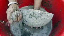Massive Gritty Sand Cement Chunks Water Crumbles Cr: SA ASMR❤
