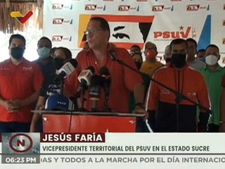 Estructuras del PSUV Sucre desplegados casa por casa para la actualización del 1×10