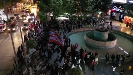 Trabzonspor taraftarları şampiyonluğu kutladı