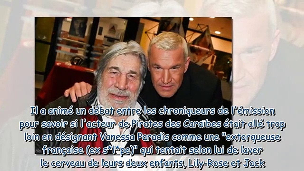 Johnny Depp  cette indiscrétion inattendue de Benjamin Castaldi sur la naissance de Lily-Rose