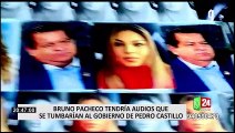 Bruno Pacheco tiene audios comprometedores que podrían “hundir” a Castillo, reveló su exabogado