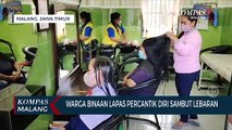 Warga Binaan Lapas Perempuan Percantik Diri Sambut Lebaran